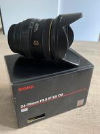 Sigma 24-70 f2.8 if ex voor Canon, Ophalen, Zo goed als nieuw