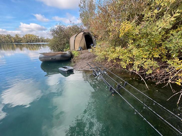 Fox Frontier lite, inclusief infill en nieuwe overwrap, Watersport en Boten, Hengelsport | Karpervissen, Zo goed als nieuw, Overige typen