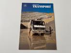 Folder Mercedes-Benz Trucks magazine Transport nr 161 1987, Ophalen of Verzenden, Zo goed als nieuw, Mercedes