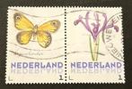 persoonlijke postzegel Duo J.Brinkman bloemen en vlinders 1, Postzegels en Munten, Postzegels | Nederland, Na 1940, Verzenden