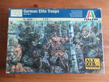 German Elite Troops - WW2 (Italeri 1/72) beschikbaar voor biedingen