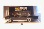 1:18 Mercedes Benz 300 SE uit 1968 Zwart., Ophalen, Nieuw, Auto, Overige merken