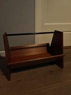 Teak kranten al, lectuurbak Vintage, tetro, Huis en Inrichting, Woonaccessoires | Krantenbakken en Lectuurbakken, Ophalen of Verzenden