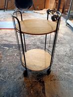 Planten Trolley / Bijzettafel, Ophalen, Minder dan 55 cm, Gebruikt, Rond
