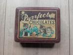 Vintage 'Purrfect Chocolates' Blikken Doos, Minder dan 50 cm, Gebruikt, Minder dan 50 cm, Ophalen of Verzenden