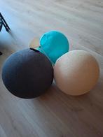 Drie bolle lampen, Ophalen, Gebruikt, Minder dan 50 cm