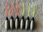 adv 131 / NIEUW set 6 dobbers TUBERTINI 2,50gr, Watersport en Boten, Ophalen of Verzenden, Nieuw, Dobber of Lood