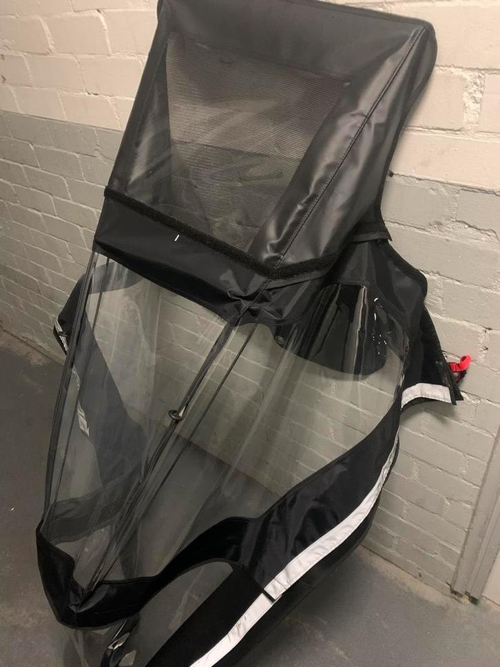 Urban arrow regenhuif/hoes, Fietsen en Brommers, Fietsen | Bakfietsen, Zo goed als nieuw, 1 kind, Huif, Ophalen of Verzenden