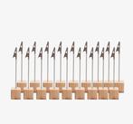 Foto houders met houten basis en metalen memo clips, Ophalen of Verzenden, Nieuw