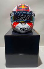 Gesigneerde 1:2 minihelm 2019 Max Verstappen met certificaat, Verzamelen, Automerken, Motoren en Formule 1, Ophalen of Verzenden