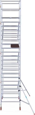 Rolsteiger Huren – Complete Set tot 10 Meter, Doe-het-zelf en Verbouw, Steigers, Ophalen, Zo goed als nieuw, Rolsteiger of Kamersteiger