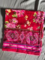 Oilily Sjaal met Bloemenprint, 100 tot 150 cm, Zo goed als nieuw, Rechthoekig, Rood