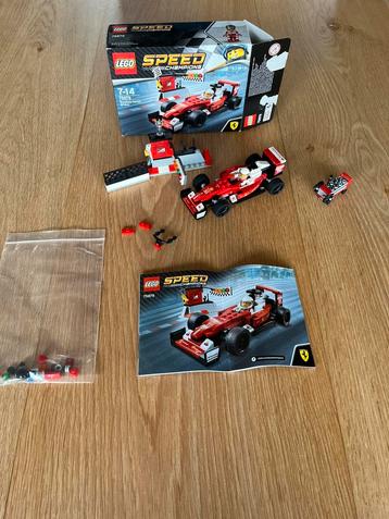 Lego 75879 f1 Ferrari met extra’s 