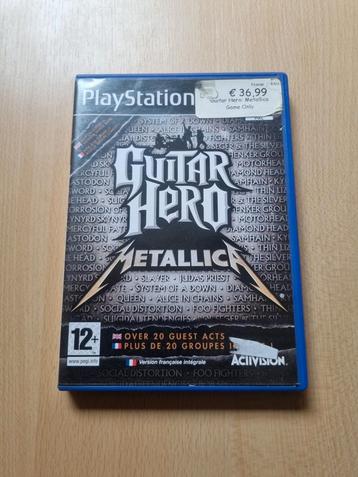 Guitar hero Metallica playstation 2 beschikbaar voor biedingen