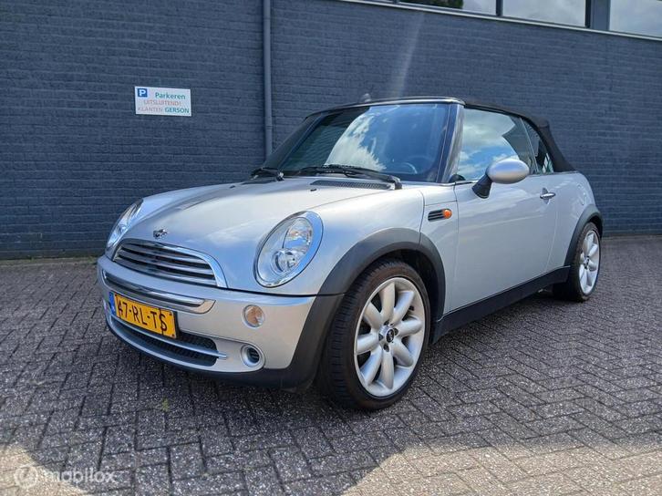 Mini Cabrio 1.6 Cooper Cabrio/114.000Km/Apk 08-'26, Auto's, Mini, Bedrijf, Te koop, Cabrio, ABS, Airbags, Airconditioning, Alarm
