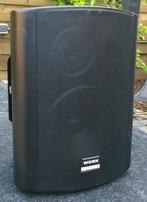 Terras Luidsprekers 5,25 inch 4 stuks en versterker, Overige merken, Refurbished, Ophalen of Verzenden, 120 watt of meer