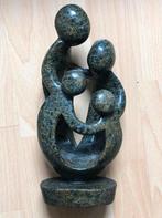 Shona serpentijn familie hand gesneden beeld., Antiek en Kunst, Ophalen of Verzenden