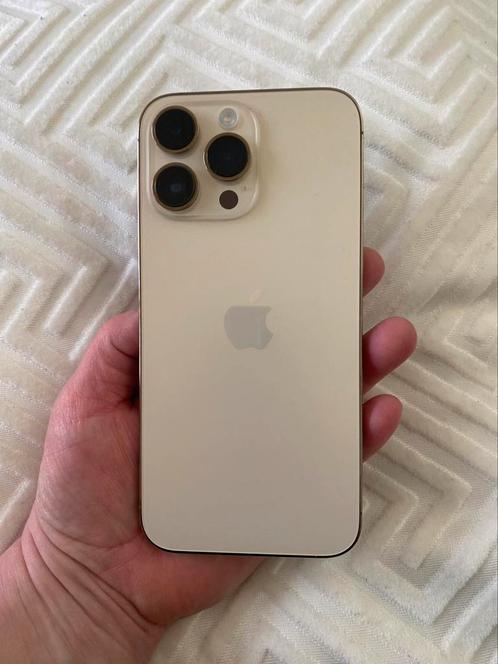 Apple iPhone 14 Pro Max  128 GB Goud kleur, Telecommunicatie, Mobiele telefoons | Apple iPhone, Zo goed als nieuw, 128 GB, Zonder abonnement