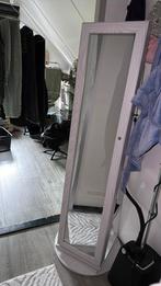 Sieradenkast & draaispiegel, Huis en Inrichting, Woonaccessoires | Spiegels, Ophalen, Minder dan 50 cm, Zo goed als nieuw, Minder dan 100 cm
