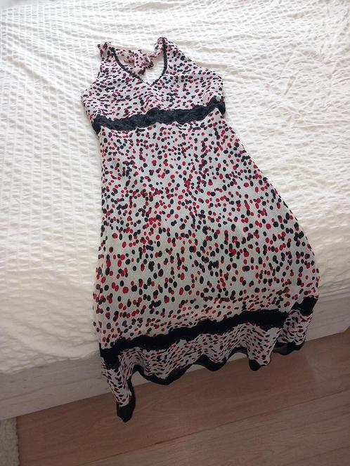 vintage jurkje zomers halter dress Spaans Flamenco stijl S/M, Kleding | Dames, Jurken, Verzenden