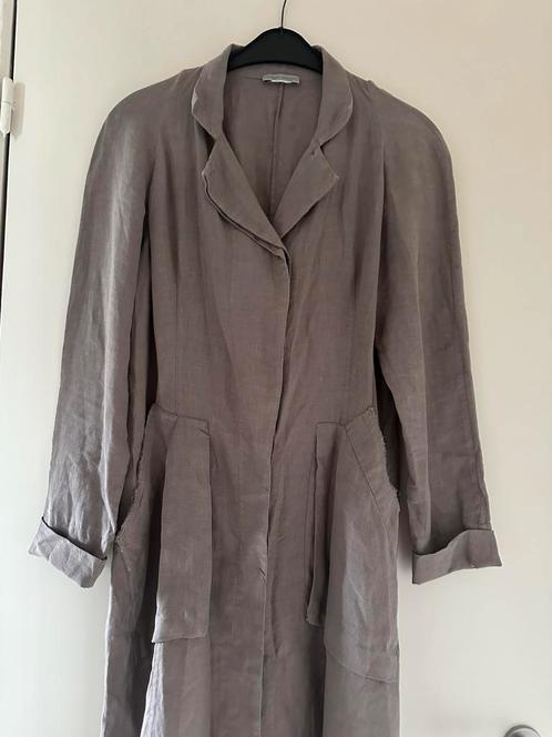 Sarah Pacini linnen jurk, Kleding | Dames, Jurken, Zo goed als nieuw, Maat 42/44 (L), Verzenden