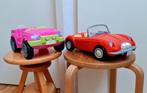 Barbie auto's vintage Porsche en Wrangler jeep Good Year, Gebruikt, Ophalen of Verzenden, Accessoires