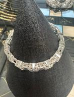 Prachtige 925 zilveren magnum armband, Sieraden, Tassen en Uiterlijk, Kettingen, Ophalen of Verzenden, Zo goed als nieuw, Zilver