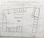 18e eeuw Amsterdam kopergravure Sint Joris Hof map, Antiek en Kunst, Ophalen of Verzenden