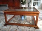 Prachtige Kersenhout Salontafel 90x90x 43.5cm hoog, Huis en Inrichting, Tafels | Salontafels, Ophalen, Gebruikt, 100 tot 150 cm