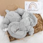 Cadeau door de brievenbus pakketje olifant, The River House, Kraamcadeau, Info@theriverhouse.nl, Nieuw
