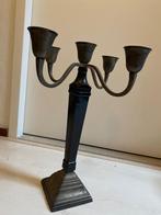 Kandelaar, 25 tot 50 cm, Zwart, Nieuw, Ophalen of Verzenden