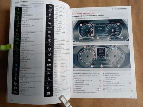 Audi A5 Nederlands en Nieuw instructieboekje uit 11-2016, Auto diversen, Overige Auto diversen, Ophalen of Verzenden