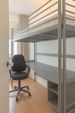 Stapelbed met bureau, Huis en Inrichting, Slaapkamer | Bedden, Ophalen, 100 cm, Eenpersoons, 210 cm