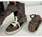 Cinzia Araia Italy - Wrap Around Rabbit Ear dames sneaker 39, Kleding | Dames, Bruin, Ophalen of Verzenden, Sneakers of Gympen