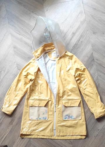 Jas regenjas voor een meisje, maat 152, met glitters beschikbaar voor biedingen