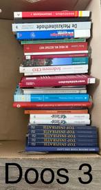 Partij Boeken Doos 3 - Management, ICT, Inspiratie & Meer!, Ophalen, Gelezen, Verschillende onderwerpen