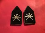 Set Kraagpatten van het Korps Commando Troepen, Verzamelen, Ophalen of Verzenden, Landmacht, Nederland, Embleem of Badge