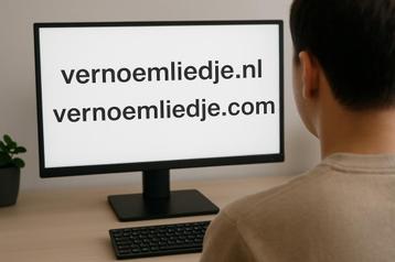 * Domeinnaam Vernoemliedje beschikbaar voor biedingen
