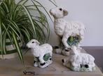 Beeld/beelden van een schaap en lammeren/lammetjes (schapen), Ophalen of Verzenden, Gebruikt