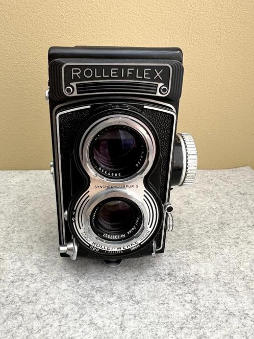 Rolleiflex T, Audio, Tv en Foto, Fotocamera's Analoog, Niet werkend, Spiegelreflex, Overige Merken, Verzenden