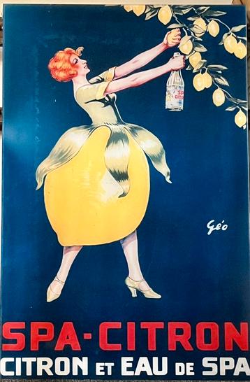 Vintage Giclee Reproduction Advertising Poster "Spa-Citron" beschikbaar voor biedingen