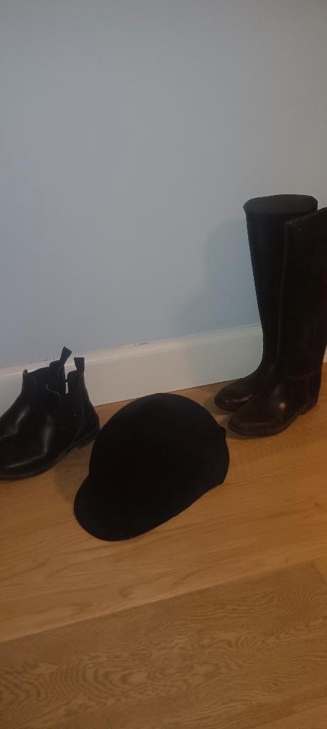 Paardrijlaarzen te koop, maat 34 en 35, Dieren en Toebehoren, Paardrijkleding, Gebruikt, Kinderen, Schoeisel, Dressuur, Ophalen