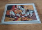 Diamant Painting schilderij: Dalmatische puppy's, Ophalen, Minder dan 50 cm, 50 tot 75 cm, Zo goed als nieuw