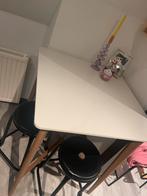IKEA bartafel wit GRATIS, Huis en Inrichting, Tafels | Eettafels, 50 tot 100 cm, Rechthoekig, Vier personen, Zo goed als nieuw