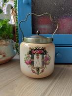 Antieke Cookie Jar England keramiek Brocante Art Deco, Huis en Inrichting, Keuken | Servies, Gebruikt, Keramiek, Overige typen