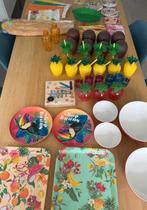Hawaii feest accessoires, Ophalen of Verzenden, Zo goed als nieuw, Feestartikel, Carnaval
