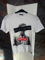 Pablo Escobar T-Shirt maat S Superstar, Kleding | Heren, Ophalen of Verzenden, Gedragen, Maat 46 (S) of kleiner, Wit