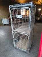 Metalen rolcontainer / opslagkooi, Ophalen