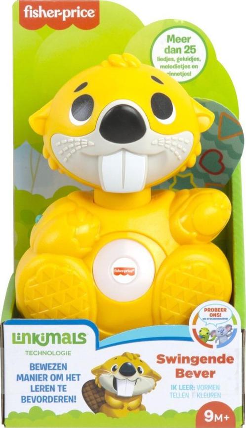 Fisher-Price: Linkimals: Swingende Bever NIEUW, Kinderen en Baby's, Speelgoed | Fisher-Price, Nieuw, Ophalen of Verzenden