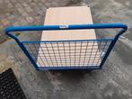Kar magazijnkar laag zeer nette, Doe-het-zelf en Verbouw, Transportwagens, Ophalen, Zo goed als nieuw, Transportkar